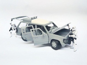 118 dino Auto-375-Zoll-Figur keine Unterstützung mechanisch ist - Spielzeug junge Spiel jurassic jurassicpark park world nsfw suv Fahrzeug 3d print model - Mito3D