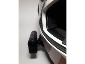 contour sony hdr as50 3d de l'impression l'action la caméra casque roam 3 action cam actioncam montage hdras50 3d print model - Mito3D