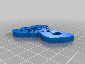 gmc buck keychain keychains deer 3d print model - Mito3D