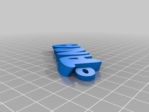 tanja Schlüsselanhänger angepasst 3d print model - Mito3D