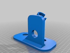 soporte para alcachofa de ducha pie cuarto baño 3d print model - Mito3D