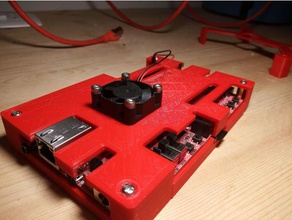 pynq-z2 case electronics fpga xilinx 3d print model - Mito3D
