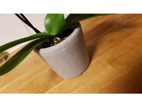 mould concrete planter decor 3d print model - Mito3D