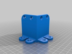 50mm lack table leg extension 3d printer accessories enclosure ikea 3d print model - Mito3D