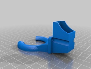 circular duct recessed 3d printer extruders 3d print model - Mito3D