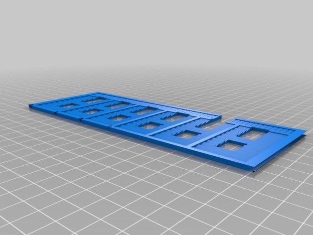 ho tren motoru garaj binalar yapılar 3D print model - Mito3D