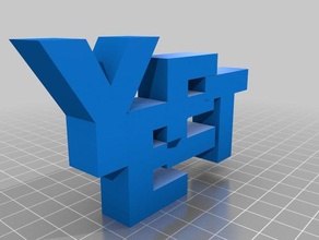 yeet design sculptures 3d print model - Mito3D