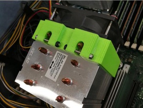 cpu soğutucu kefen fujitsu bilgisayar 3d print model - Mito3D