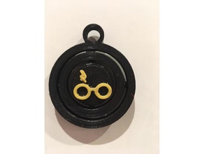 harry potter keyring other keychain 3d print model - Mito3D