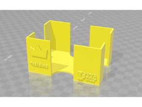 binding isaac four souls deck holder games 3d print model - Mito3D
