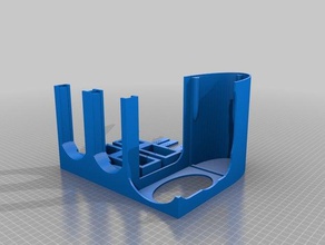 2 gpu-mining-frame atx-Netzteil-Verkleidung-riser-board-Basis computer 3d print model - Mito3D