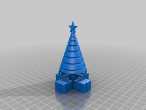 árvore de natal 3d impressão 3d print model - Mito3D