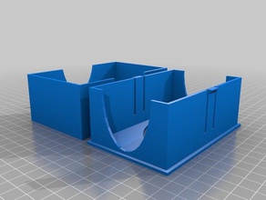 casa de anubis caixa cartão v2 jogos personalizado 3d print model - Mito3D