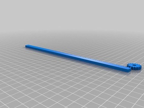 il mio personalizzato rack pinion5 robotica 3d print model - Mito3D