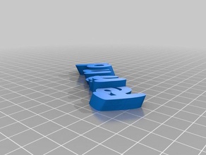 fernando Schlüsselbund Schlüsselanhänger angepasst 3d print model - Mito3D
