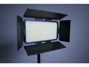 vidéo de la lumière led 12v le bricolage dissipateur chaleur videolight 3d print model - Mito3D