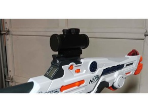 nerf laser ops pro deltaburst weaver de rail adaptador juguete juego accesorios lazer tag ltto 3d print model - Mito3D