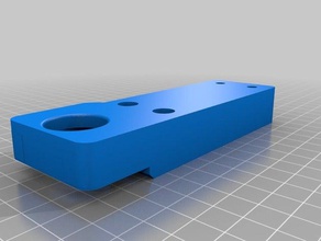 hand wiel block knob ender-3 cr-10 3d printer parts 3d print model - Mito3D