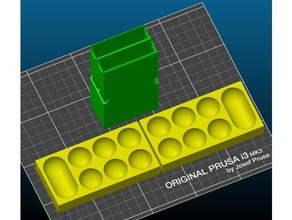 kahalakalah afrikanischen mancala-Brettspiel Fall - Spielzeug Zubehör Brettspiel boardgames traditionelle 3d print model - Mito3D