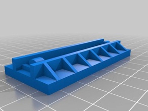 mri table flat support parts 3d print model - Mito3D