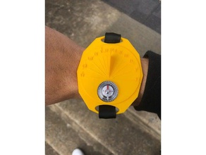 el solley sundial watch accessories compass 3d print model - Mito3D