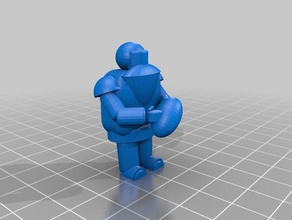 blood bowl dwarf team toy game accessories 3d print model - Mito3D