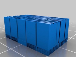 tal-y-llyn wagon slate load models model railway quarry 3d print model - Mito3D