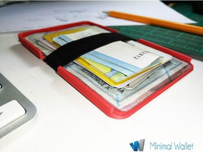 minimal-wallet-Karten, die Griechisch-id - Zubehör minimalistische Brieftasche slim wallet 3d print model - Mito3D