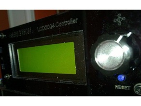 le bouton reset rondelles lcd2004 d'affichage 3d de l'imprimante pièces contrôleur geeetech i3 lcd 2004 pro 3d print model - Mito3D