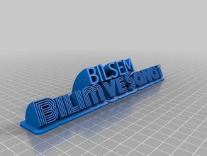 blsem blm signs logos customized 3d print model - Mito3D