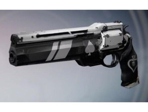 destiny 2 ace spades pistol 3d printing 3d print model - Mito3D