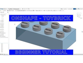 onshape beginner tutorial brick text other 3d print model - Mito3D