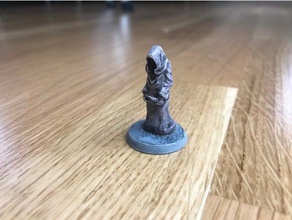 gloomhaven cultist toy game accessories dungeons dragons miniature miniatures 28mm boardgame boardgames evil minis mysterious 3d print model - Mito3D