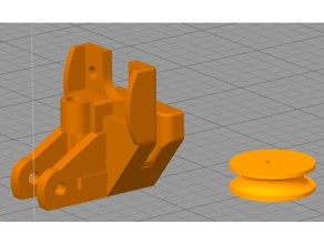 roulette guide filament vers extrudeur pour cr10 s5 3d printer accessories 3d print model - Mito3D