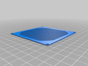filtro fan computer customized 3d print model - Mito3D