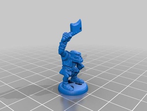 heroquest orks 18mm version toys games hero quest wargaming 3d print model - Mito3D
