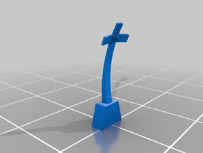papas Kreuz vitoria / esp&iacuterito santo Brasilien Gebäude Strukturen religion 3d print model - Mito3D