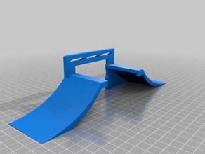 fingerfunbox construction toys fingerboard ramps skateboard 3d print model - Mito3D