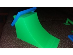 vert ramp de la construcción los juguetes diapasón 3d print model - Mito3D