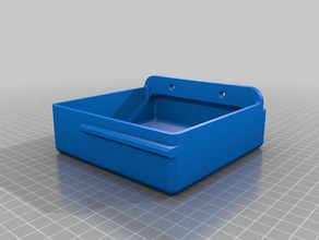 frente de caixa 4 ender 3 d a impressora partes creality 3d print model - Mito3D