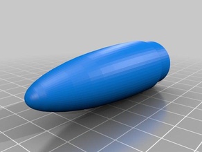nariz cone bt-50 do tubo diy bt50 de foguete 3d print model - Mito3D