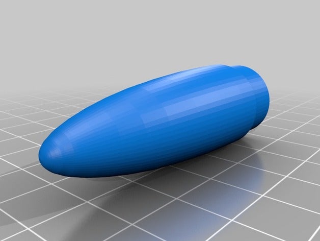 naso cono bt-20 tubo il fai da te bt20 musetto razzo 3D print model - Mito3D