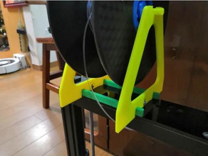 pxmalion corei3 filament holder 3d printers spool 3d print model - Mito3D