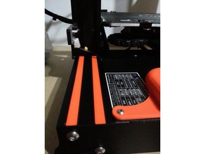 v-tampa da ranhura do ender 3 d a impressora os acessórios ender3 vslot 3d print model - Mito3D