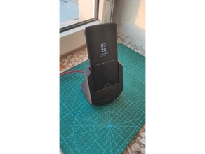 oneplus 55t dock móveis de telefone base suporte do 3d print model - Mito3D
