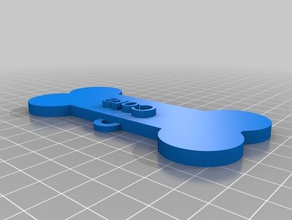 cora animais de estimação personalizado 3d print model - Mito3D