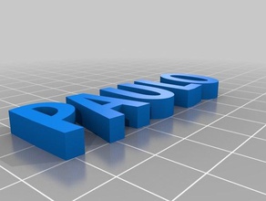 mi texto personalizado paulo otros 3d print model - Mito3D