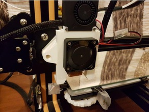creality cr-10 dupla fang da ventoinha 3d a impressora partes 3d print model - Mito3D