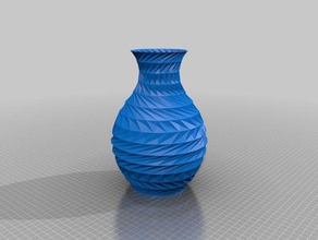 vase generater v5 décor personnalisé 3d print model - Mito3D