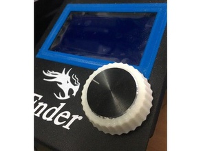 ender 3 bouton de poignée extérieure flexible 3d l'impression 3d print model - Mito3D